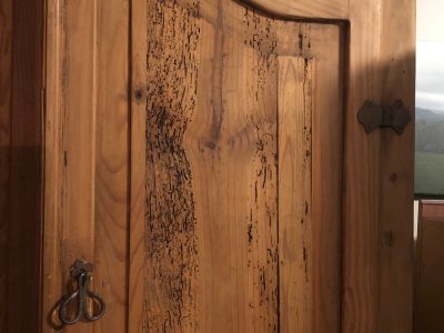 Rustic farmhouse armoire